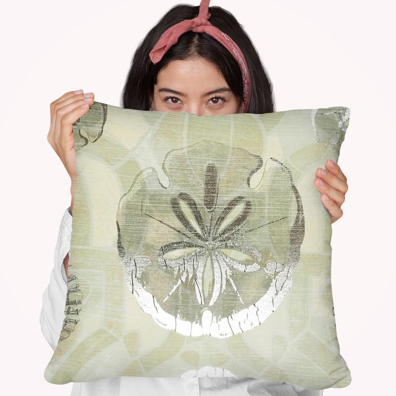 Metallicell Tiles Ii Throw Pillow By World Art Group