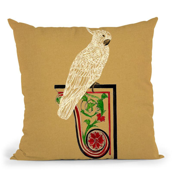 Bird Impression Iii Throw Pillow By World Art Group