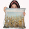 Blossoms By The Sea I Throw Pillow By World Art Group