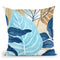 Blue Jungle Iii Throw Pillow By World Art Group