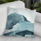 Blue Range I Throw Pillow By World Art Group