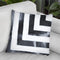 Blue Screen Ii Throw Pillow By World Art Group
