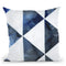 Blue Screen Iii Throw Pillow By World Art Group