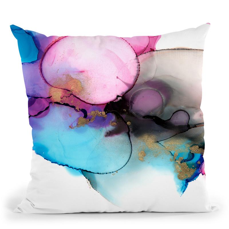 Borealis Ii Throw Pillow By World Art Group
