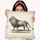 Brodtmann Lion Throw Pillow By World Art Group