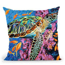 Cruising Along Ii Throw Pillow By World Art Group