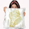 Seaside Blockprints Iii Throw Pillow By World Art Group