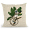Canopy Monkey Iii Throw Pillow By World Art Group