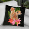 Cheetah Bouquet I Throw Pillow By World Art Group