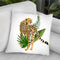 Cheetah Outlook Iii Throw Pillow By World Art Group