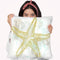 Seaside Blockprints Iv Throw Pillow By World Art Group