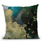 Emerald Topo Ii Throw Pillow By World Art Group