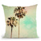 Palm Trees I Throw Pillow By World Art Group