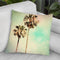 Palm Trees I Throw Pillow By World Art Group