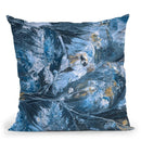 Gilded Indigo I Throw Pillow By World Art Group