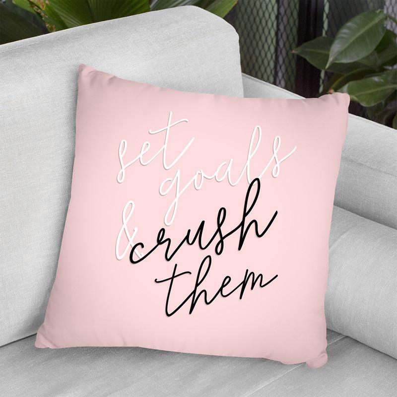 Grl Pwr I Throw Pillow By World Art Group