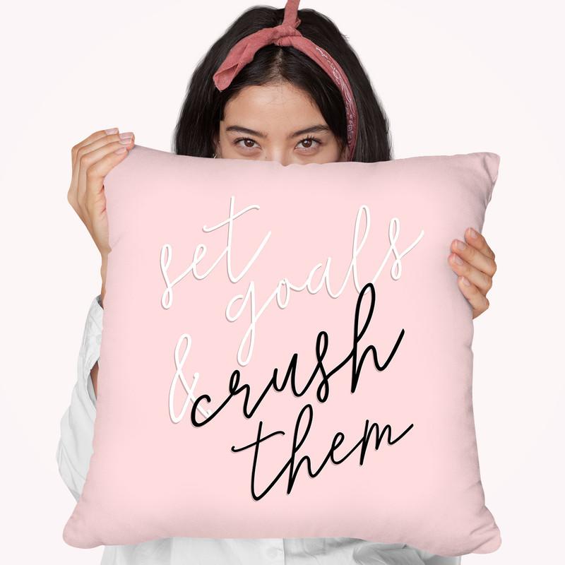 Grl Pwr I Throw Pillow By World Art Group