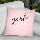 Grl Pwr V Throw Pillow By World Art Group