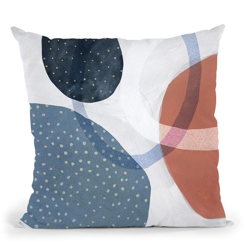 In Orbit I Throw Pillow By World Art Group