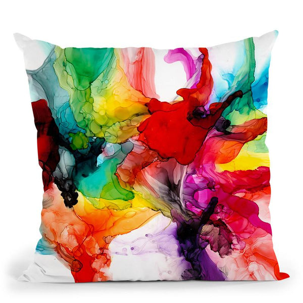 Jeweltone Prism Ii Throw Pillow By World Art Group