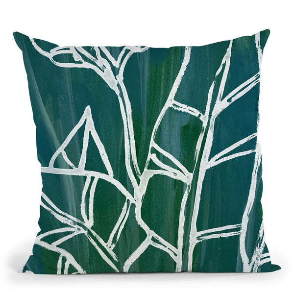 Jungle Batik Iii Throw Pillow By World Art Group