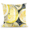 Lemon Slices I Throw Pillow By World Art Group