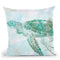 Watercolor Sea Turtle Ii Throw Pillow By World Art Group