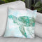 Watercolor Sea Turtle Ii Throw Pillow By World Art Group