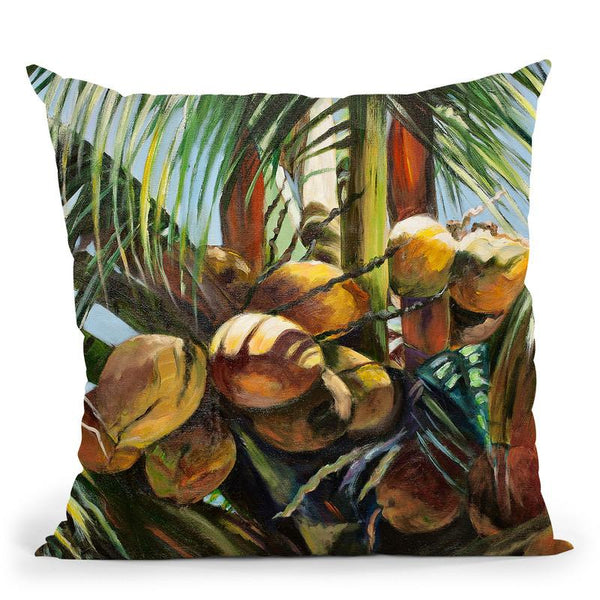 Los Cocos Throw Pillow By World Art Group