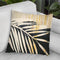 Lustr Golden Raffia I Throw Pillow By World Art Group