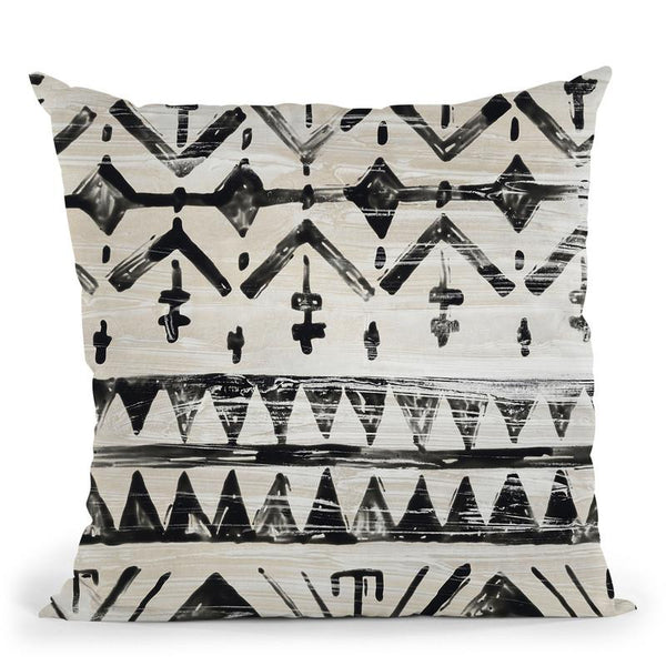 Modern Mudcloth I Throw Pillow By World Art Group