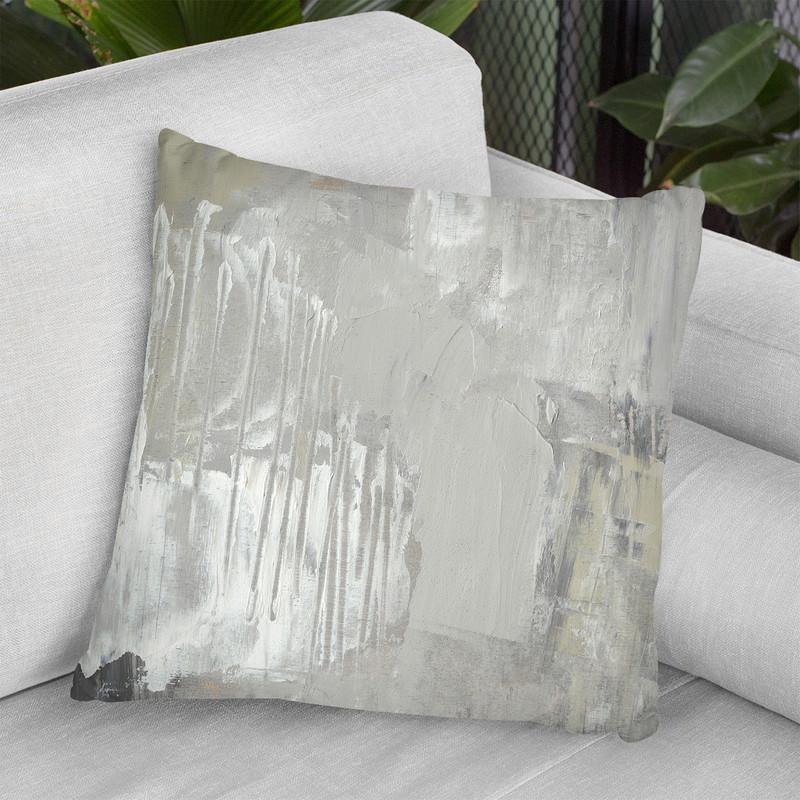Neutral Composition I Throw Pillow By World Art Group