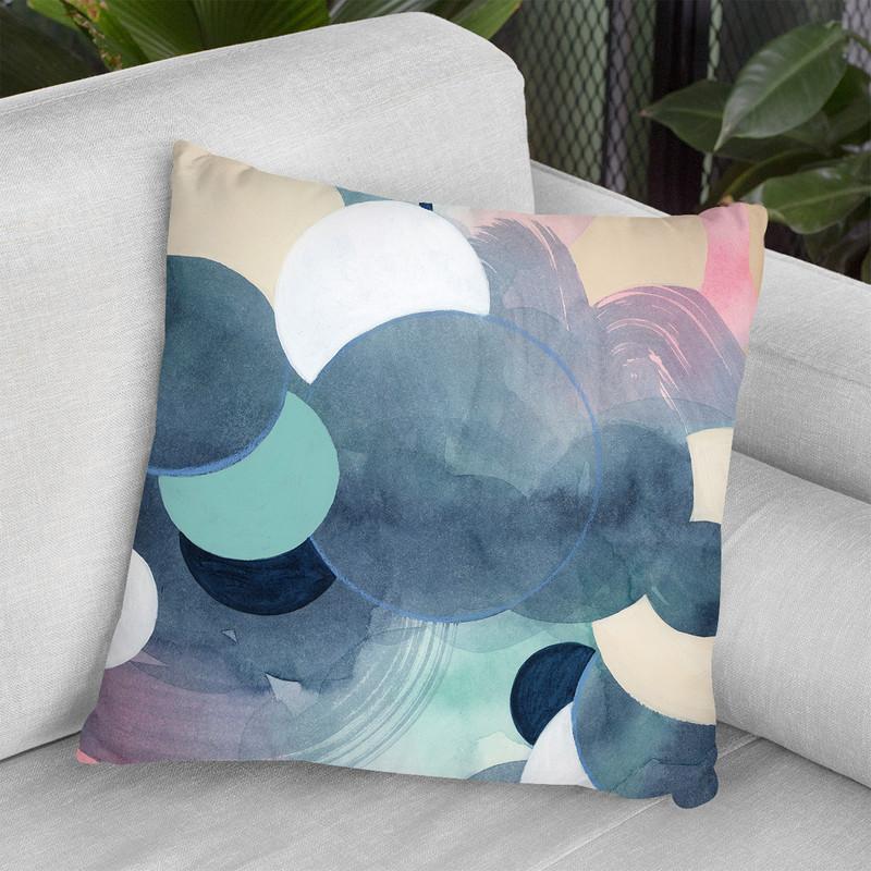 Ocular Prism I Throw Pillow By World Art Group