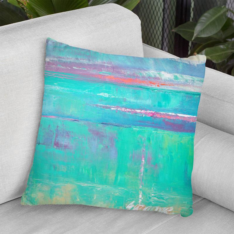 Beneath The Sea Ii Throw Pillow By World Art Group