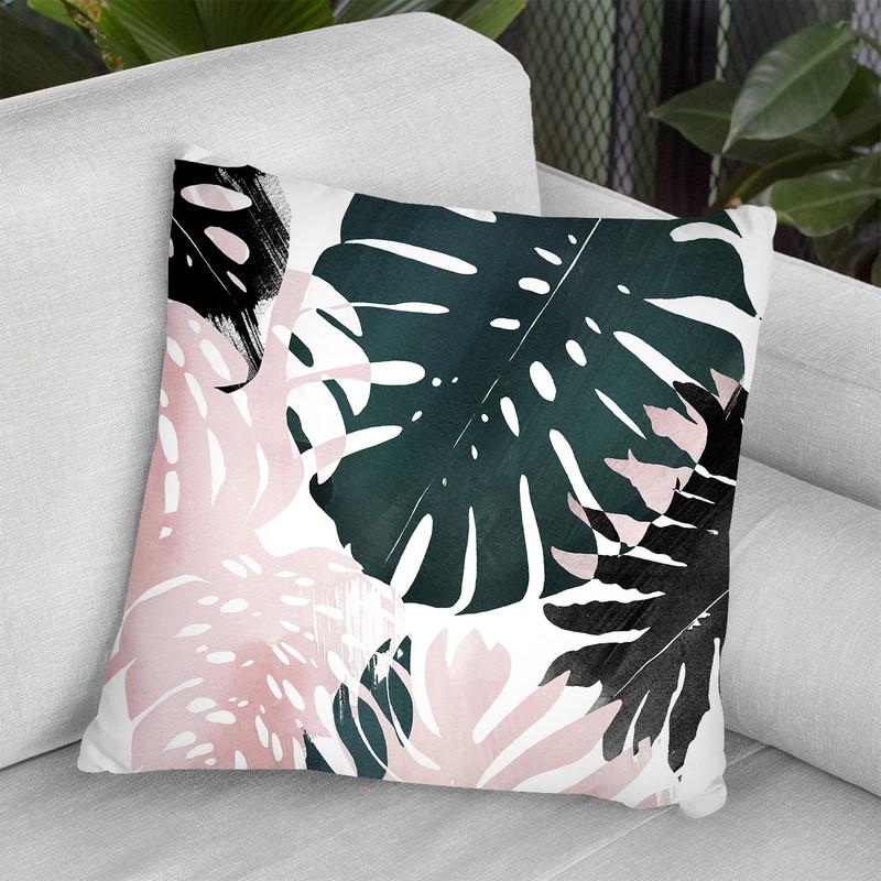 Paradise Sweep Ii Throw Pillow By World Art Group