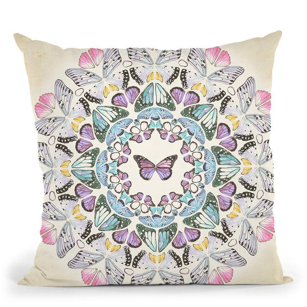 Prosperity Mandala I Throw Pillow By World Art Group