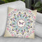 Prosperity Mandala I Throw Pillow By World Art Group