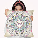 Prosperity Mandala I Throw Pillow By World Art Group