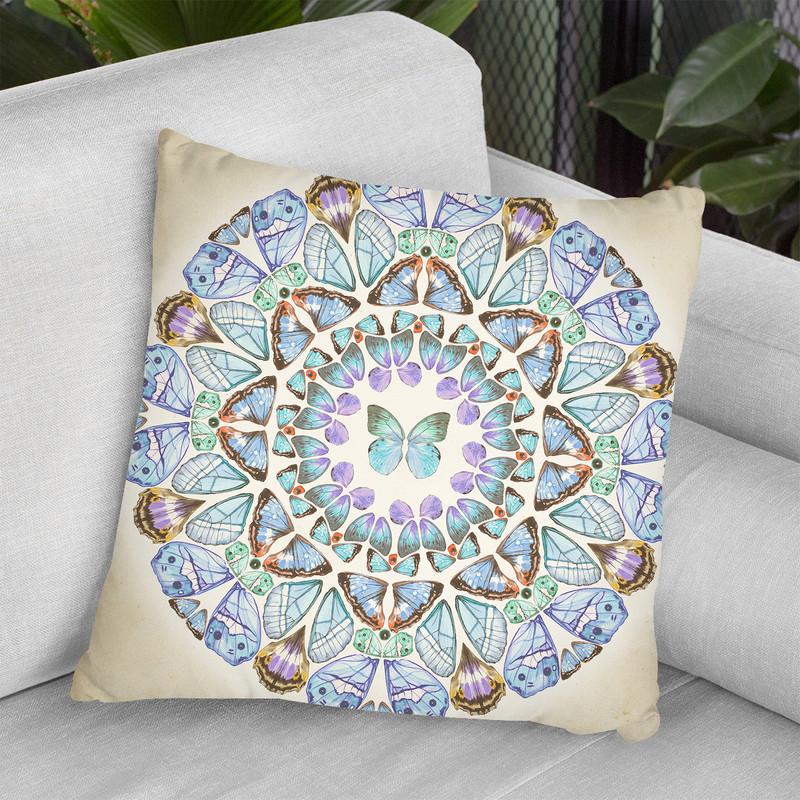 Prosperity Mandala Iii Throw Pillow By World Art Group