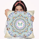 Prosperity Mandala Iii Throw Pillow By World Art Group