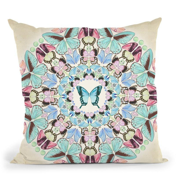 Prosperity Mandala Iv Throw Pillow By World Art Group