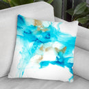 Prussian Plume I Throw Pillow By World Art Group