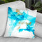 Prussian Plume I Throw Pillow By World Art Group