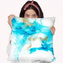 Prussian Plume I Throw Pillow By World Art Group