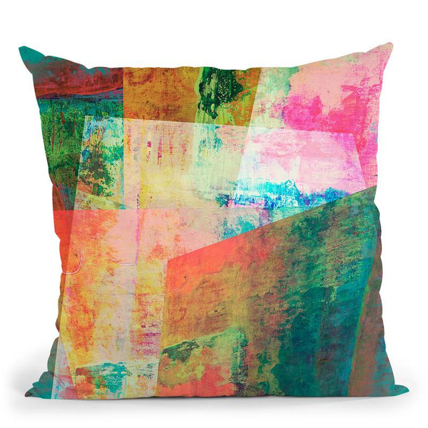 Hifi Geometric Iv Throw Pillow By World Art Group