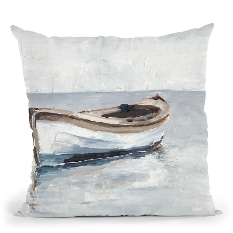Reflected Horizon Ii Throw Pillow By World Art Group