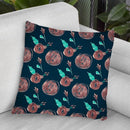 Rosey Posey Collection F Throw Pillow By World Art Group