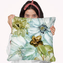 Seaglass Garden I Throw Pillow By World Art Group
