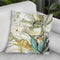 Seaglass Garden Ii Throw Pillow By World Art Group