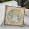 Small Eastern Hemisphere (U) Throw Pillow By World Art Group